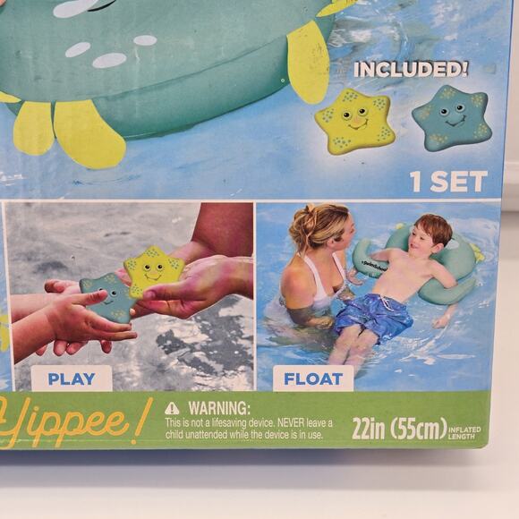 SwimSchool Inflatable Rover Swim Buddy Level 3 Float 22in New Beach Pool - Picture 4 of 7